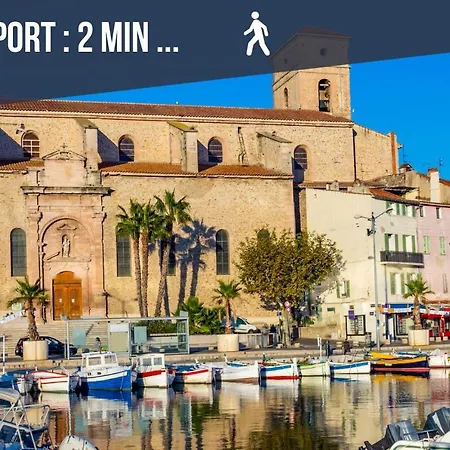 Sunny Duplex 4pers 50m2 A 2mn A Pieds Du Vieux Port Appartement *